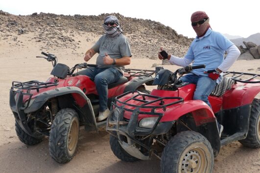 Quadtour in der Wüste 32 Private Quad-Tour- Wüstensafari- Hurghada