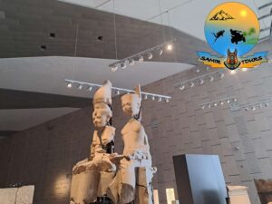 Tutanchmun und seine Schwester und gleichzeitig Gemahlin