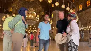 Privater Reiseführer Kairo 6 reiseführer in kairo in albaster Moschee Mohamed ali in Kairo